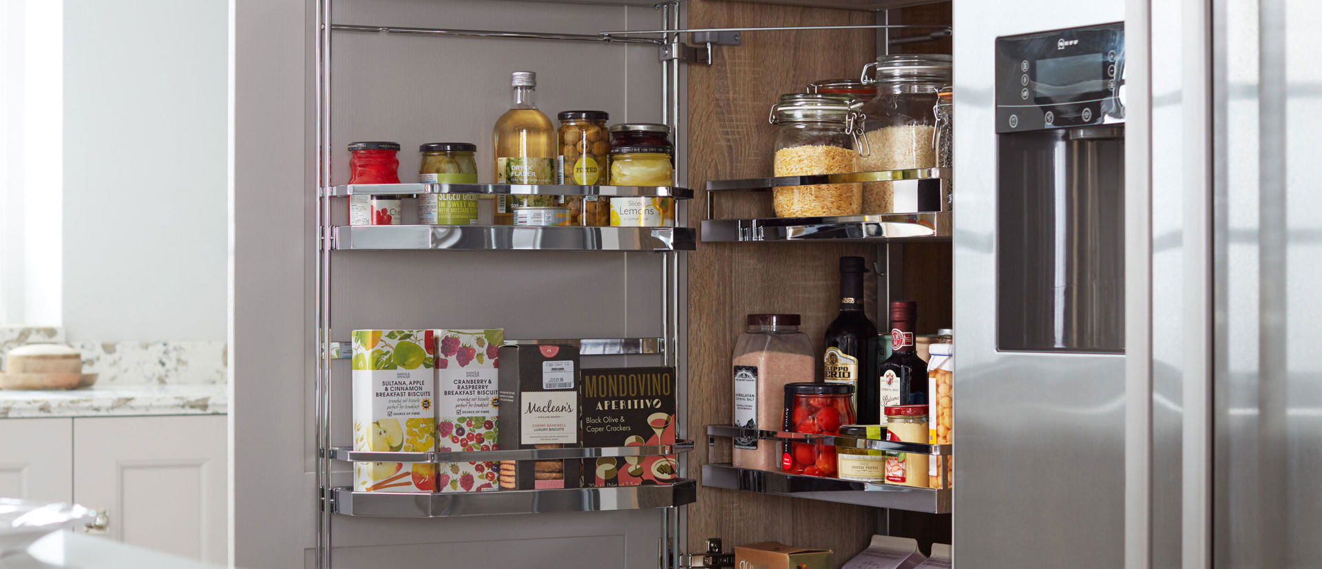 Larder Cupboards. Kitchen Larder Units & Solutions